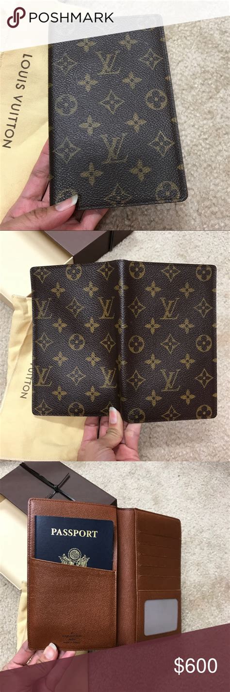 louis vuitton monogram passport holder|authentic louis vuitton passport holder.